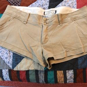 Abercrombie khaki shorts